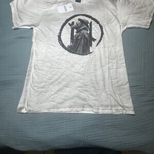 Haphazard nation tshirt with crow picture streetwear size medium